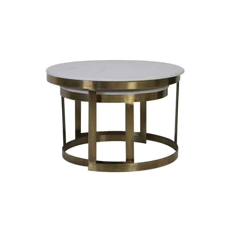 Cochtisch PERLATO Marmor Bronze