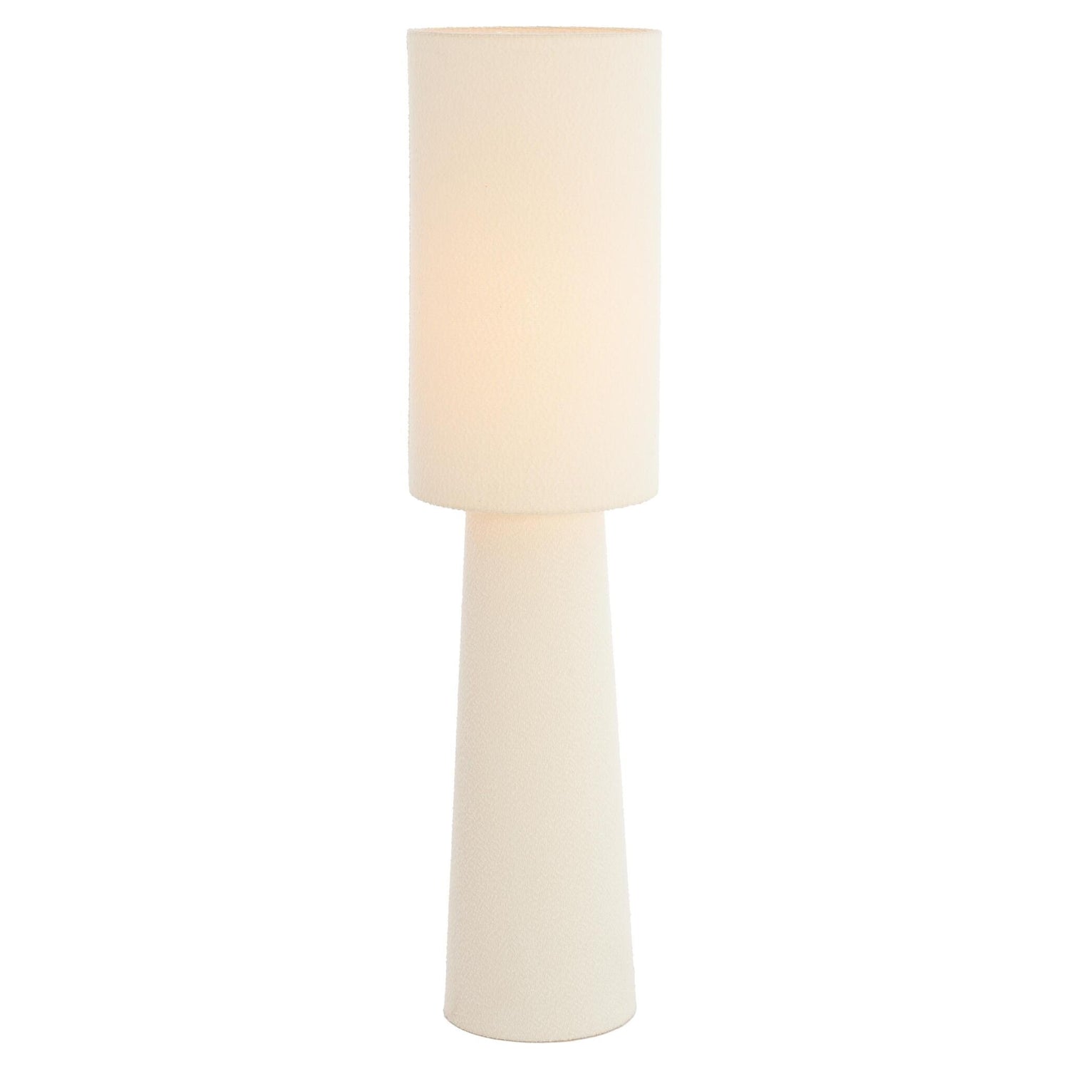 Detailansicht der Stehleuchte Ø40x165 cm MIKKEL bouclé crème
