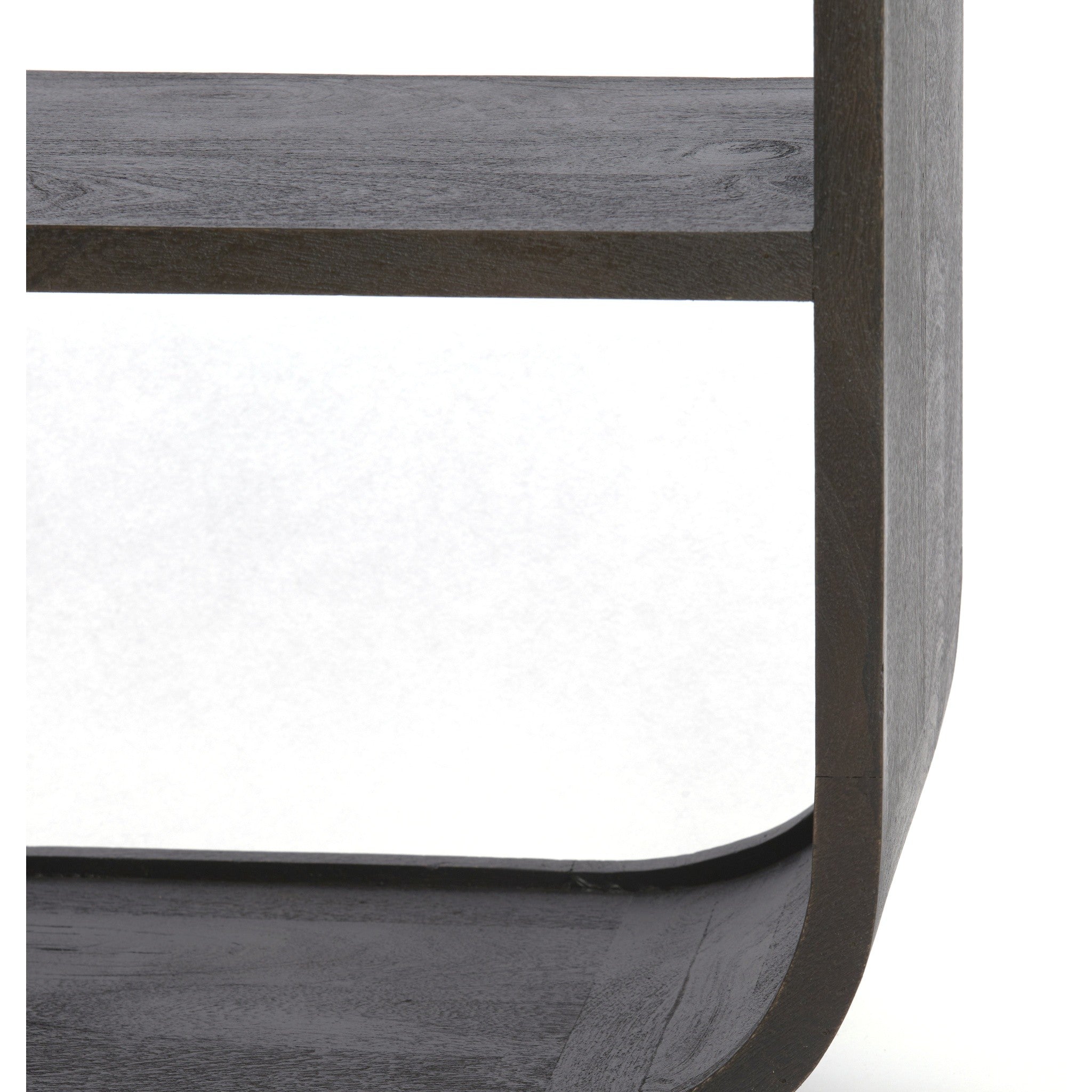 Vertikales Designerregal mit großen Ablagen