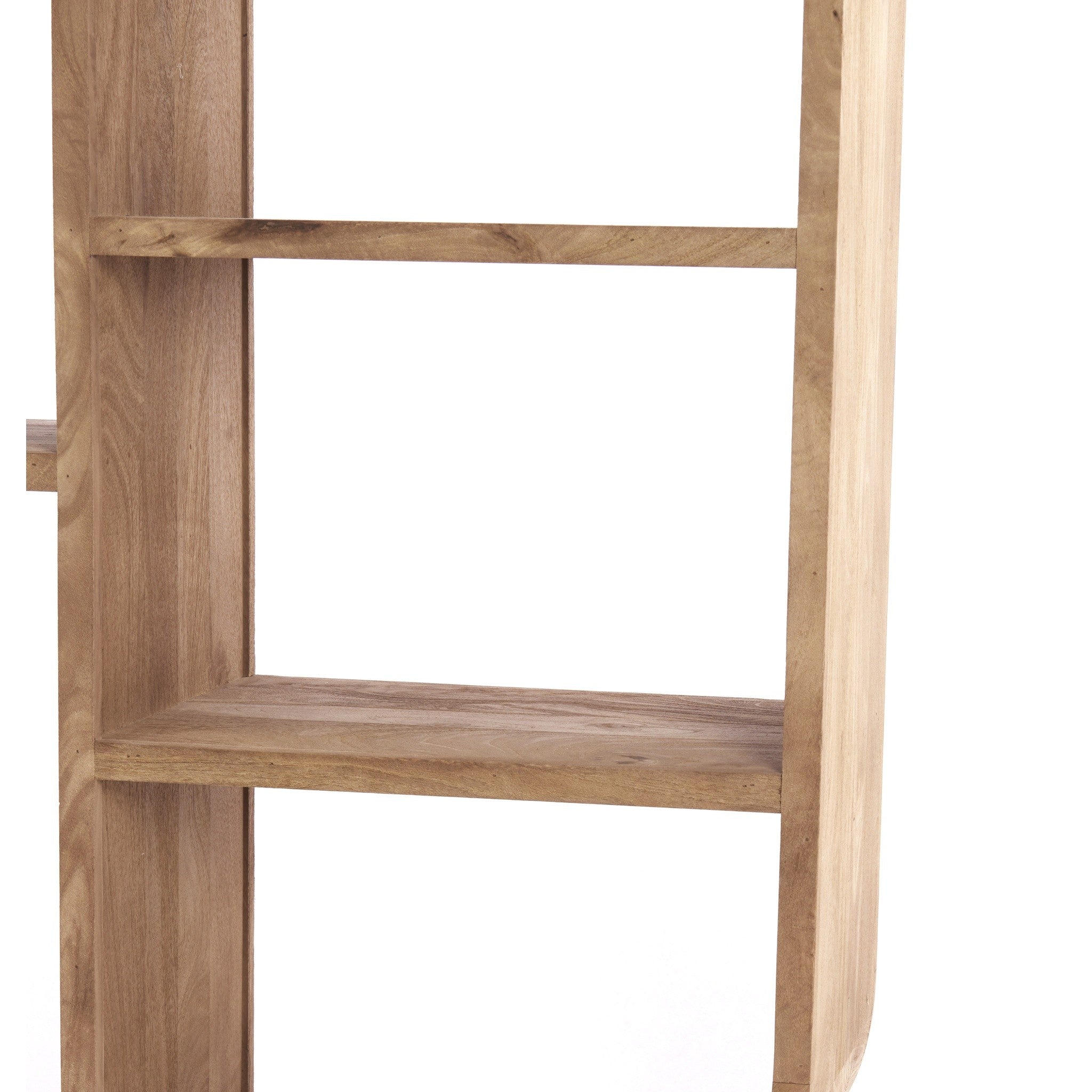 Großes Highboard aus Holz für Bücher und Dekoration