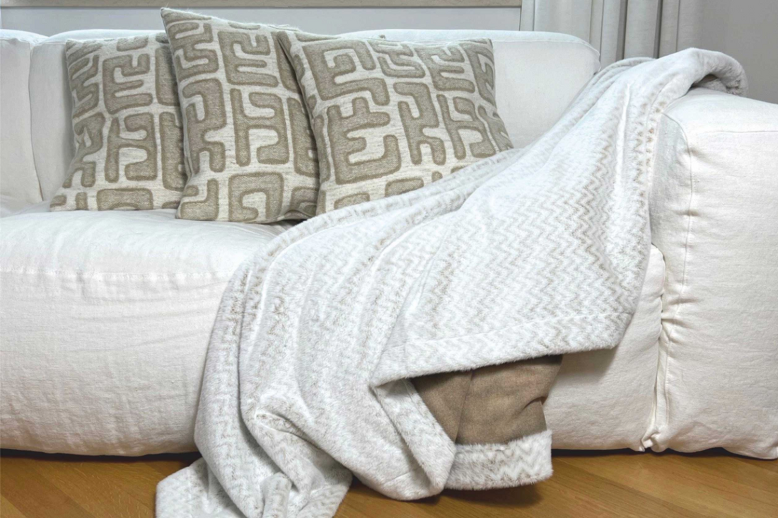 CARMA Plaid "Zigzag" cream