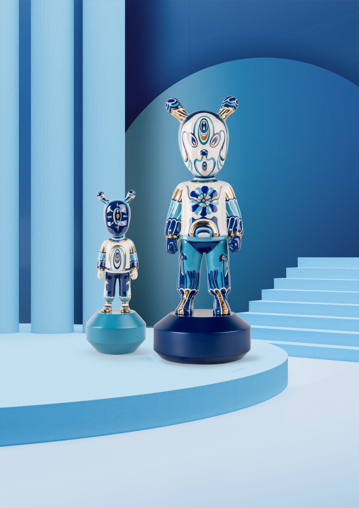 Deko Skulptur THE GUEST by Kzeng Jiang – limitierte Edition