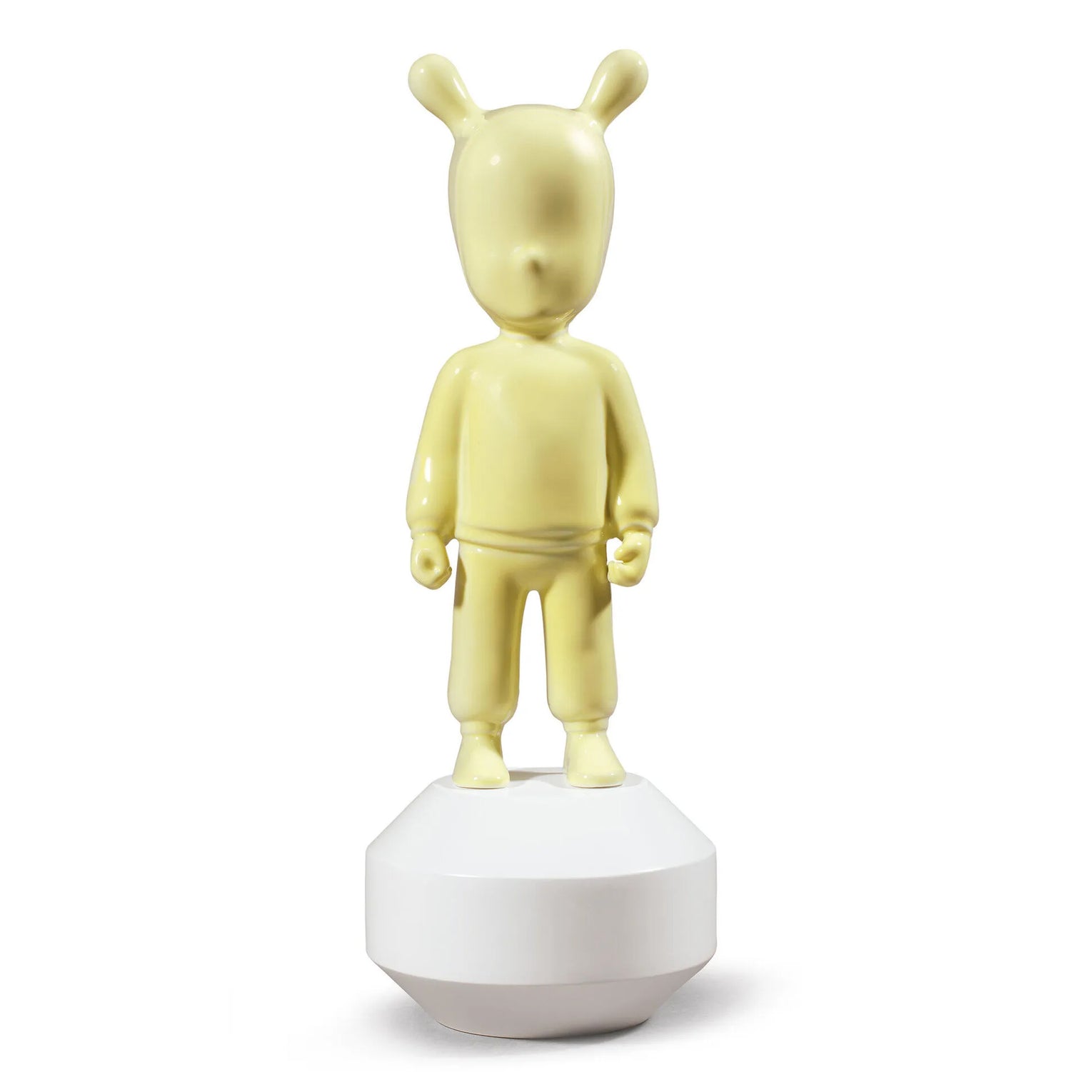 Deko Skulptur THE GUEST der Marke Lladró in Gelb small