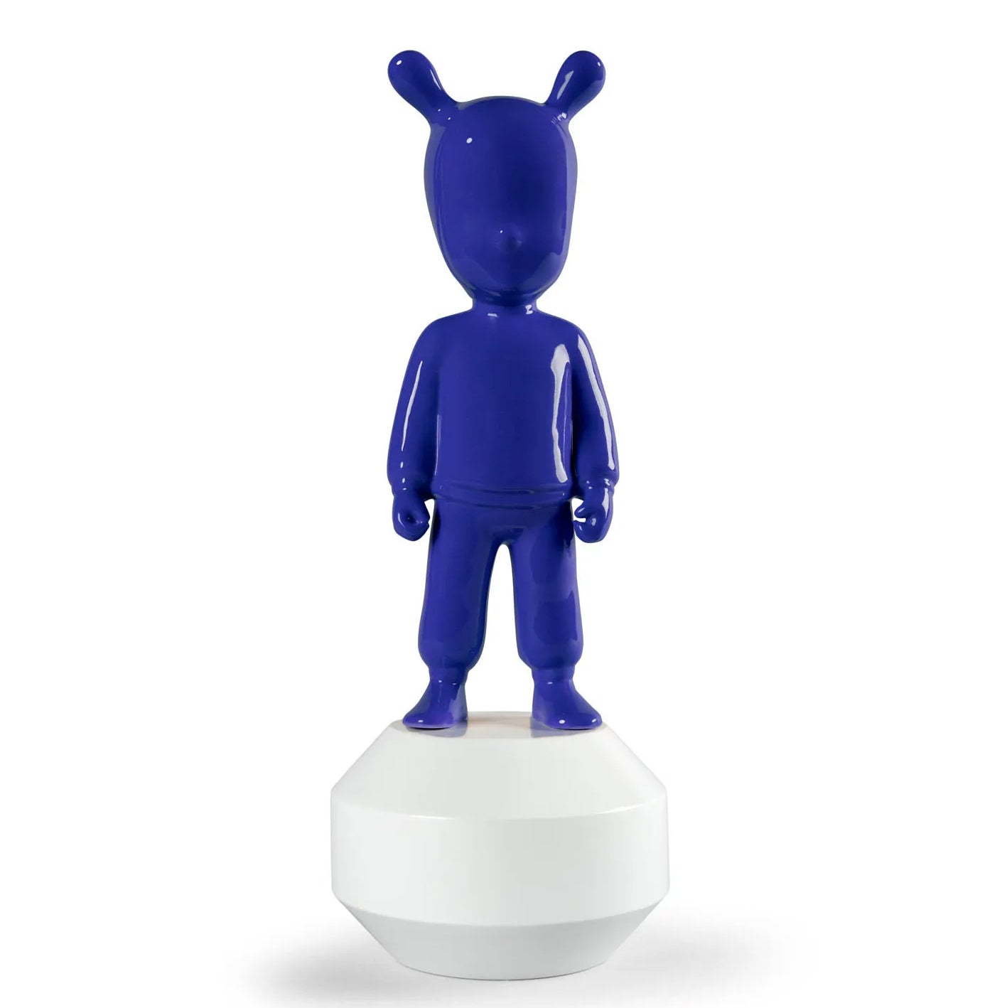 Deko Skulptur THE GUEST der Marke Lladró in Indigo Blau small