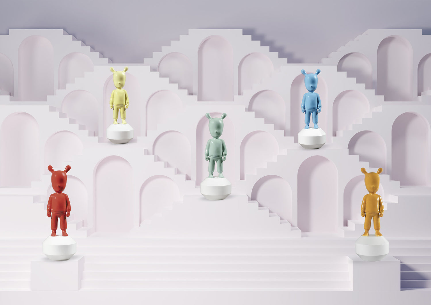 Deko Skulptur THE GUEST der Marke Lladró in diversen Farben und Größen