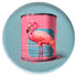 Dekotablett FLAMINGO blau