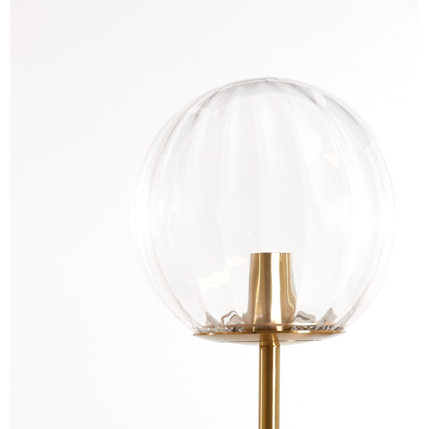 Wohnzimmer mit Stehleuchte MAGDALA 38x20x162 cm dekoriert