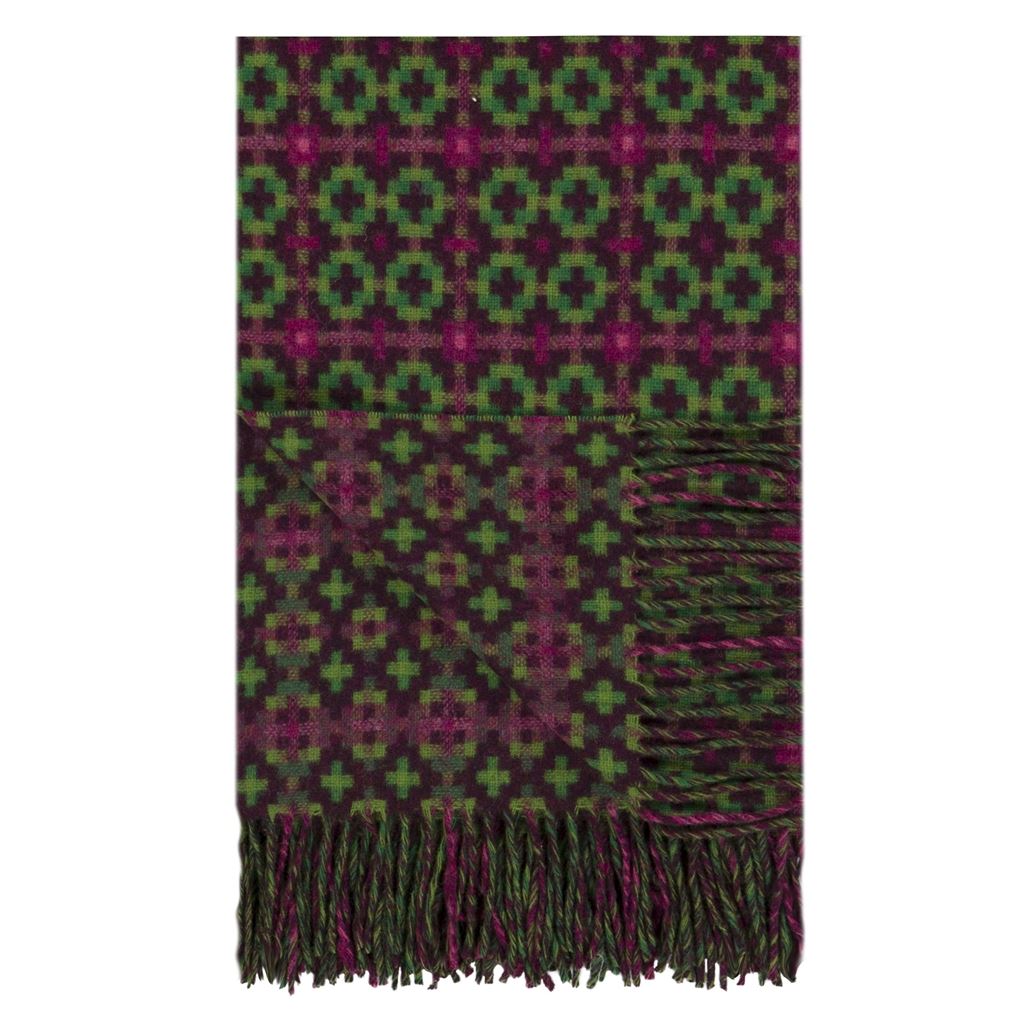 Merinowolldecke PEMBROKE MAGENTA der Marke Designers Guild