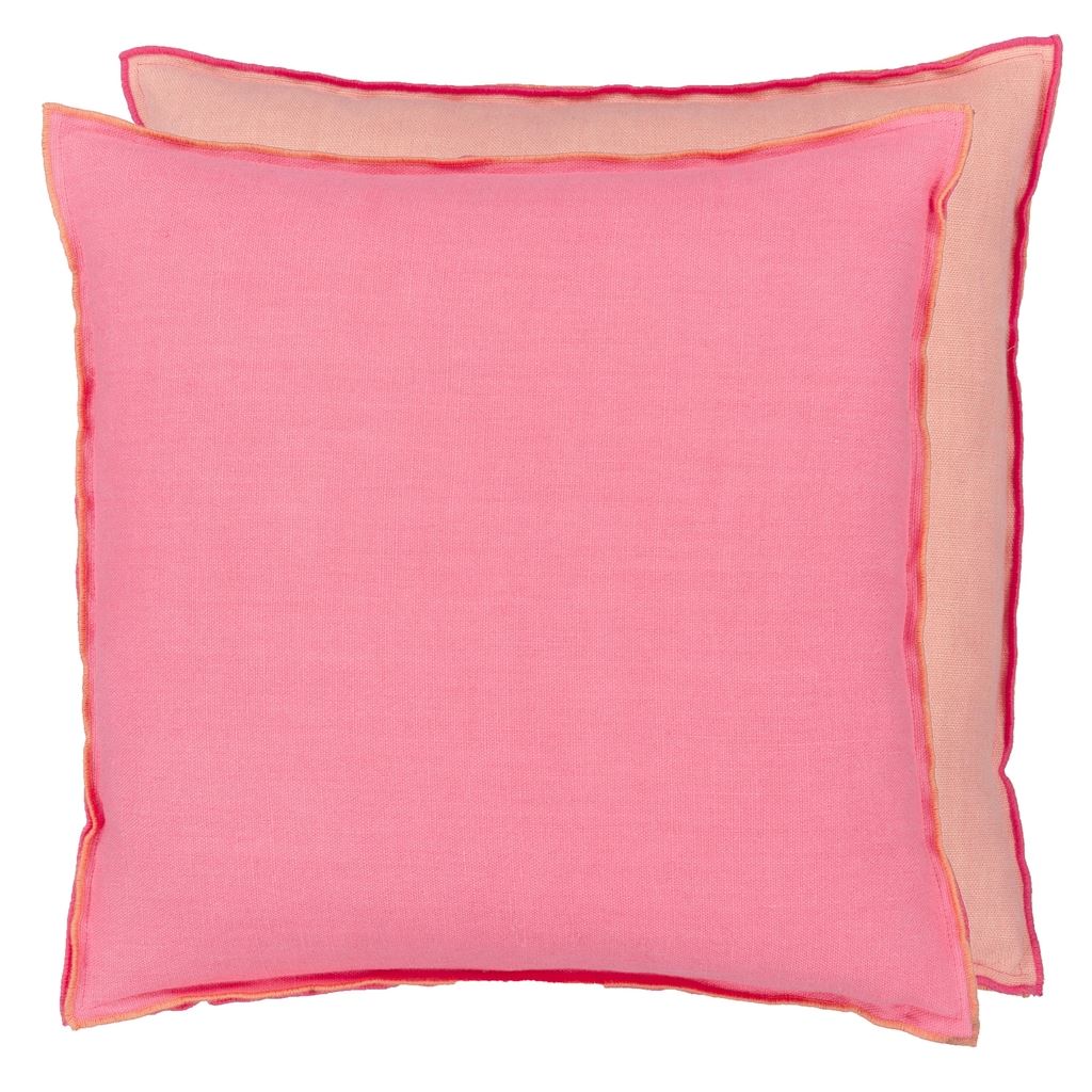 Kissen BRERA LINO HIBISCUS & PEACH der Marke Designers Guild