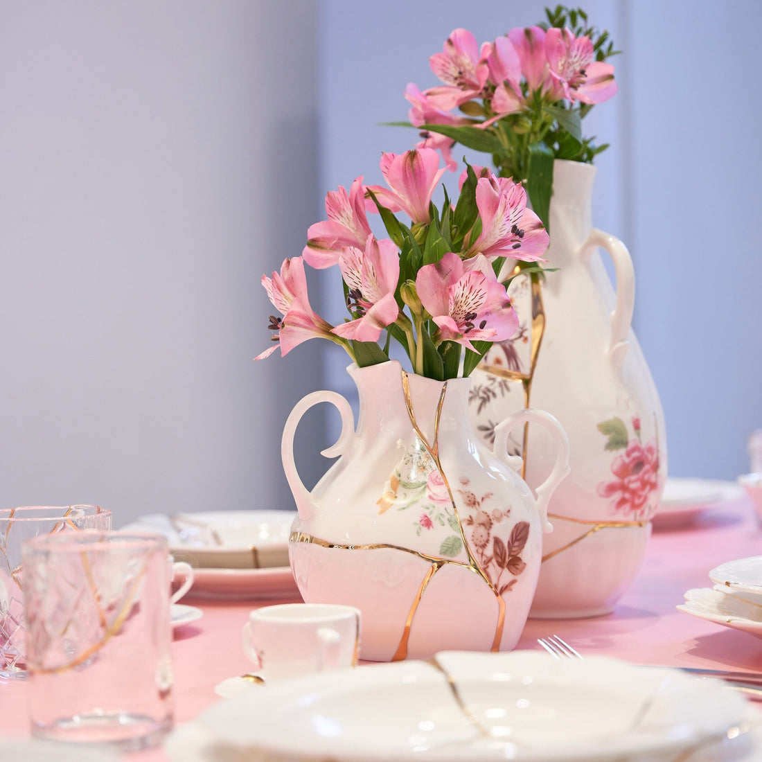 Dekorative Kintsugi Vase für stilvolle Inneneinrichtung