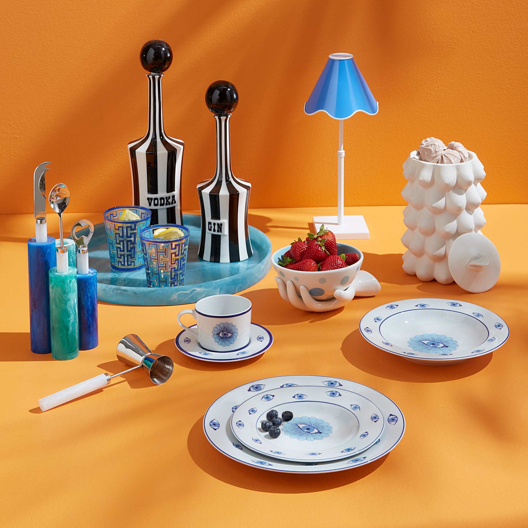 Design-Speiseteller von Jonathan Adler mit ikonischem Look