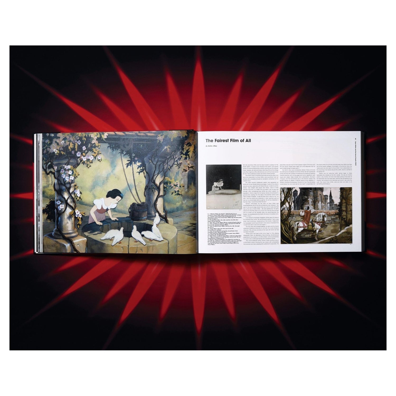 Exklusives Archivbuch mit Meisterwerken der animierten Disney-Filmkunst von 1921 bis 1968