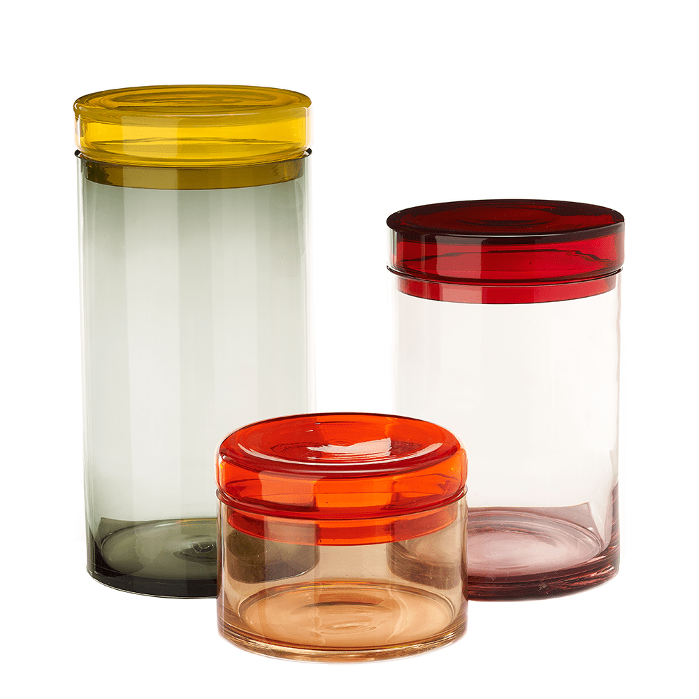 aufbewahrung dosen Aufbewahrungsdosen CAPS and JARS XL 3er-Set
