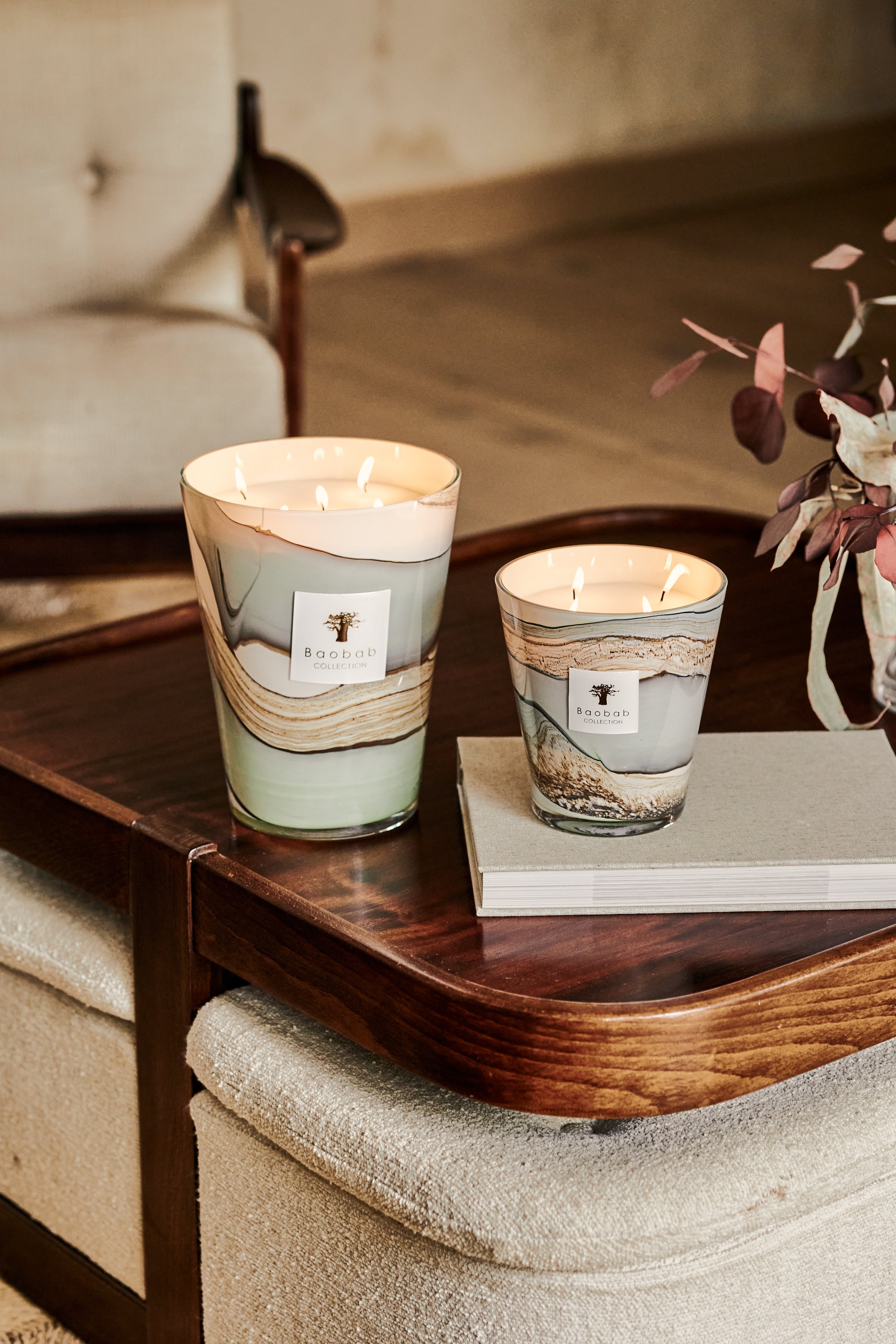 Baobab scented candle - Sand SONORA Max 16