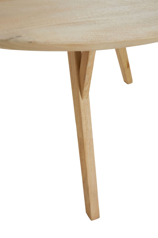 Esstisch QUENZA Mangoholz Ø140x76 cm