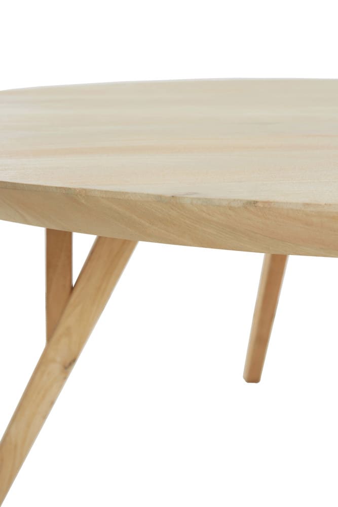 Esstisch QUENZA Mangoholz Ø140x76 cm