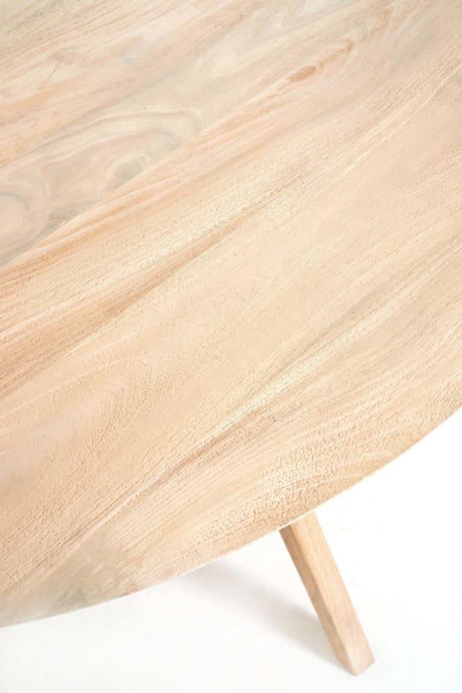 Esstisch QUENZA Mangoholz Ø140x76 cm