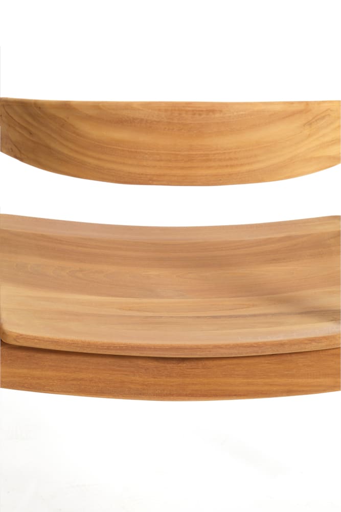 Esszimmerstuhl PALOS natur Teakholz 60x58x83 cm