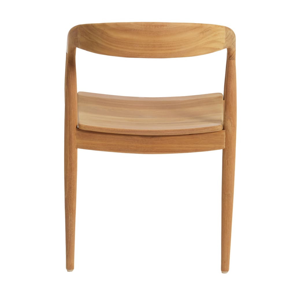 Esszimmerstuhl PALOS natur Teakholz 60x58x83 cm