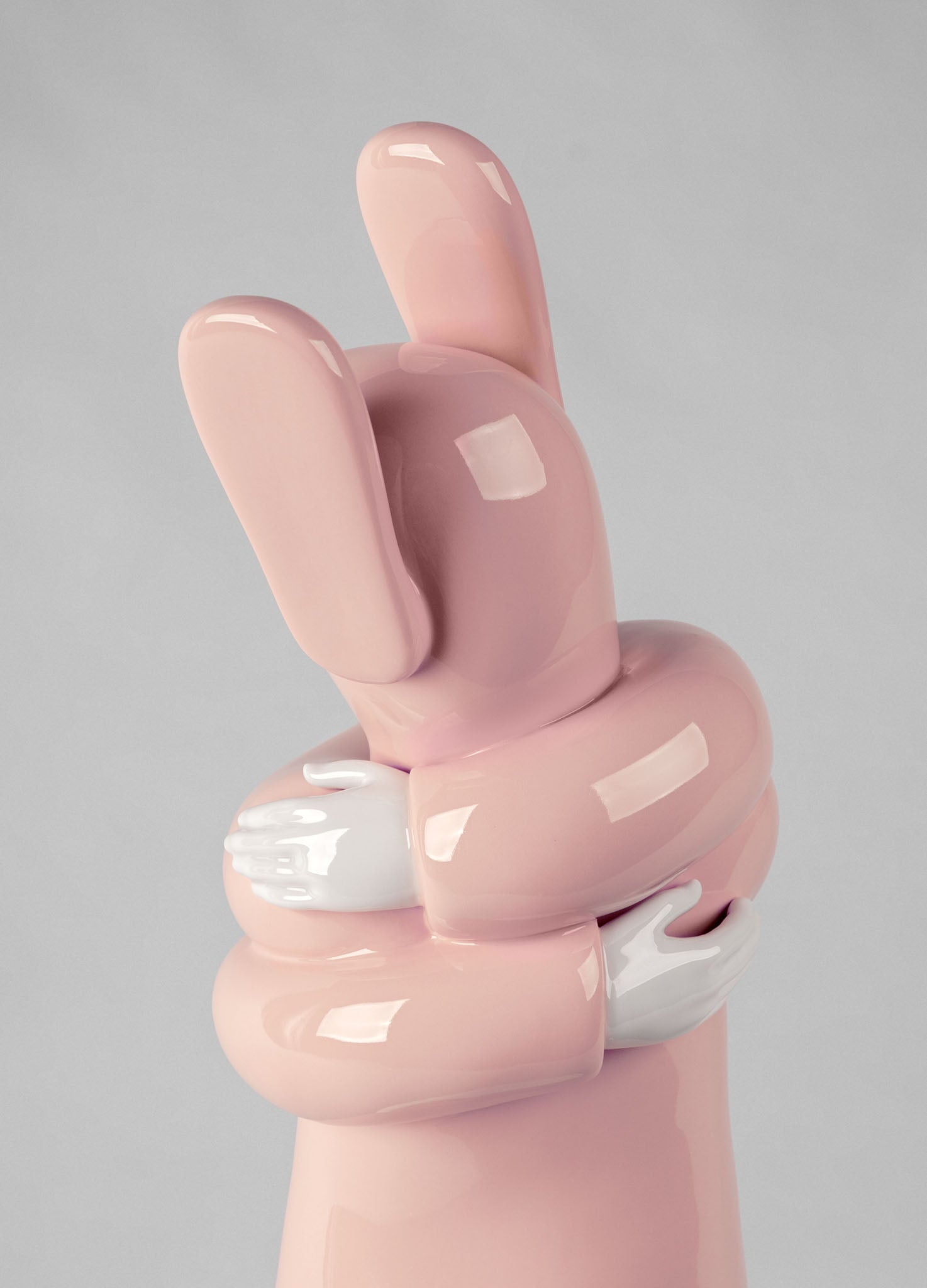 Figur EMBRACED in Pink der Marke Lladró