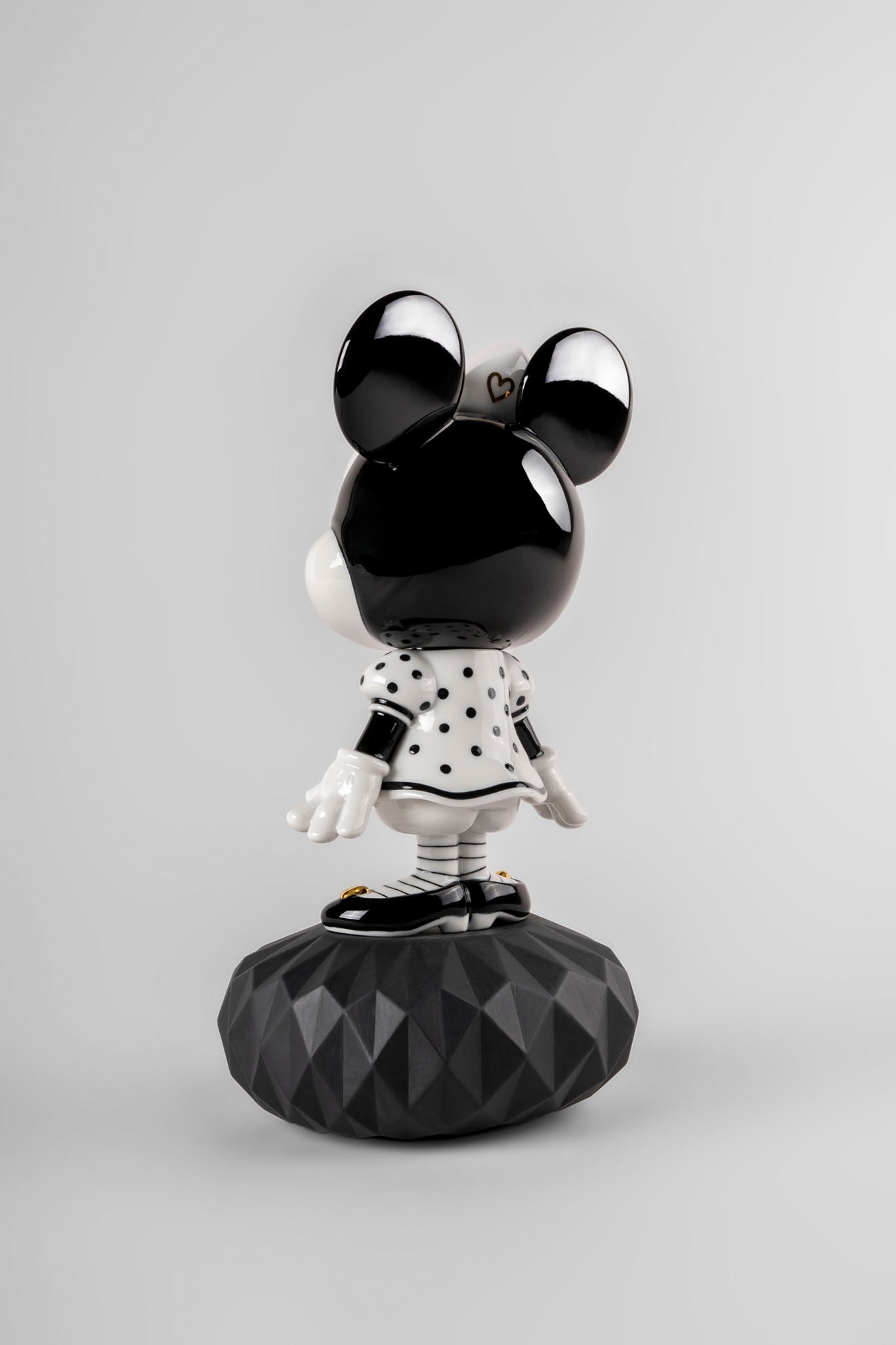 Figur MINNIE in Schwarz und Weiß von Lladró