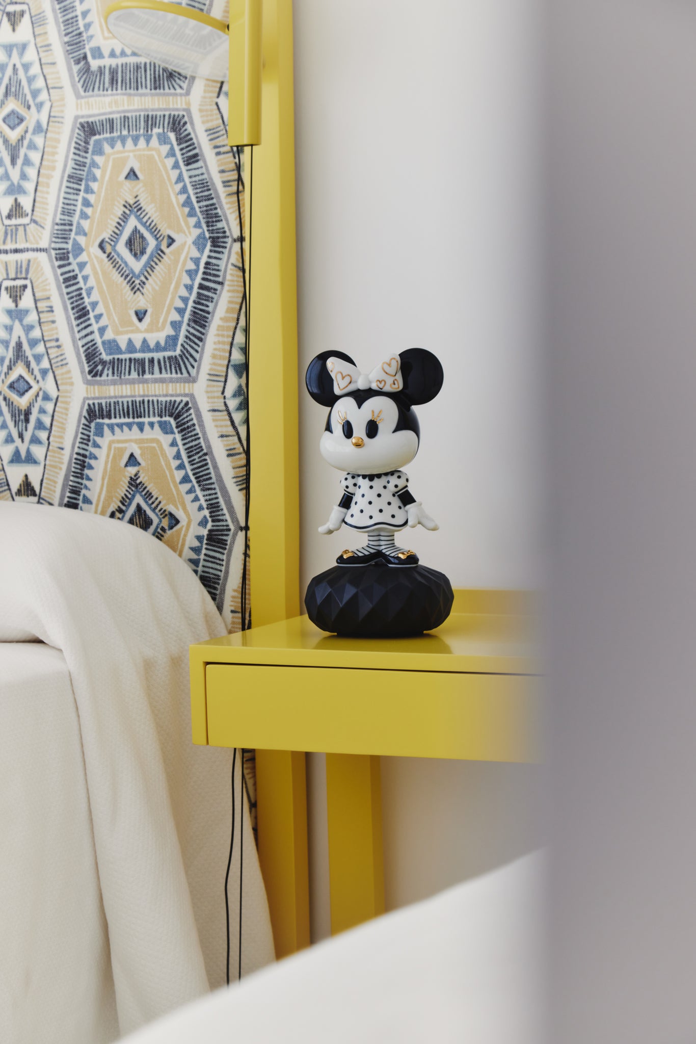 Figur MINNIE in Schwarz und Weiß von Lladró