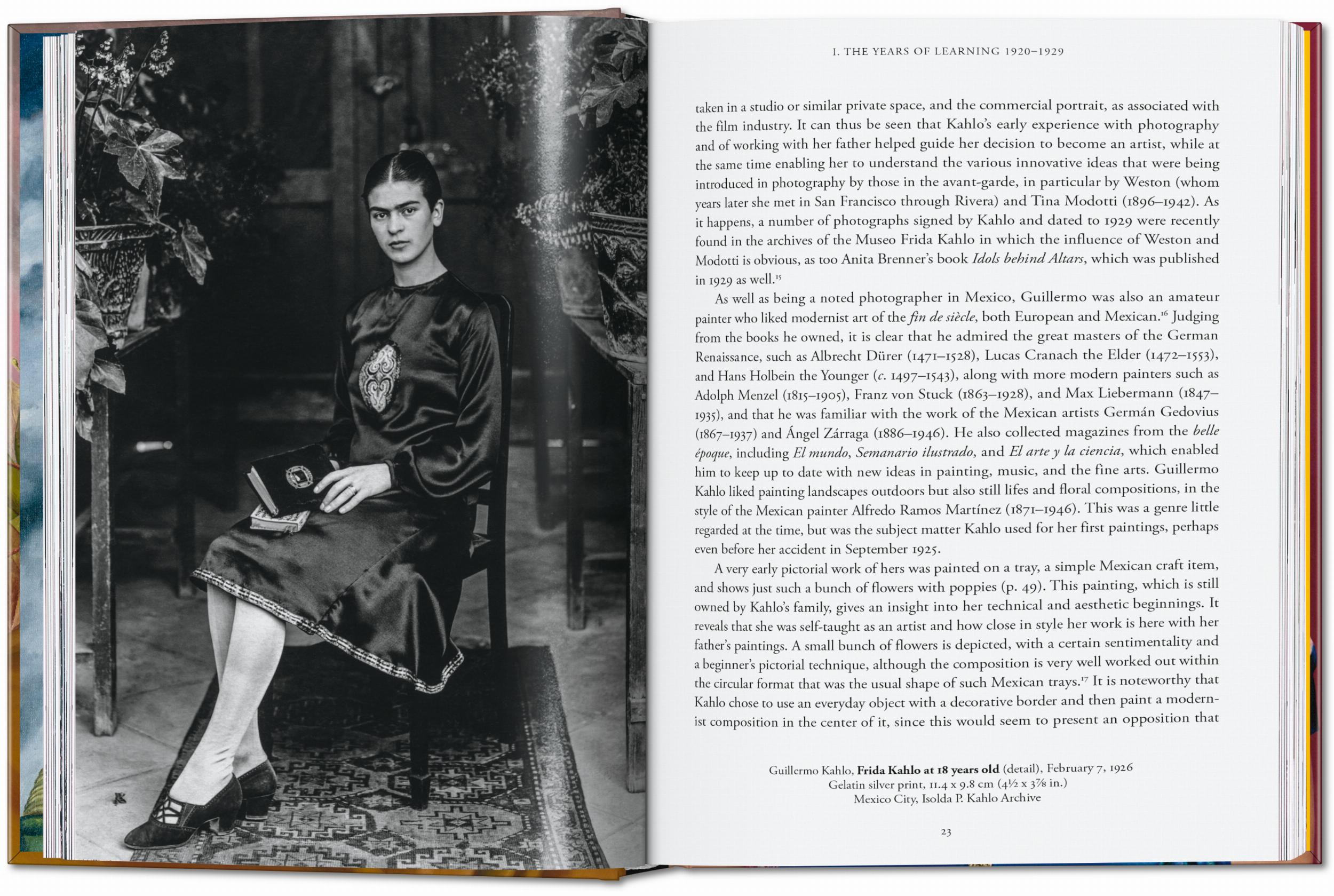 Frida Kahlo mit 18 Jahre