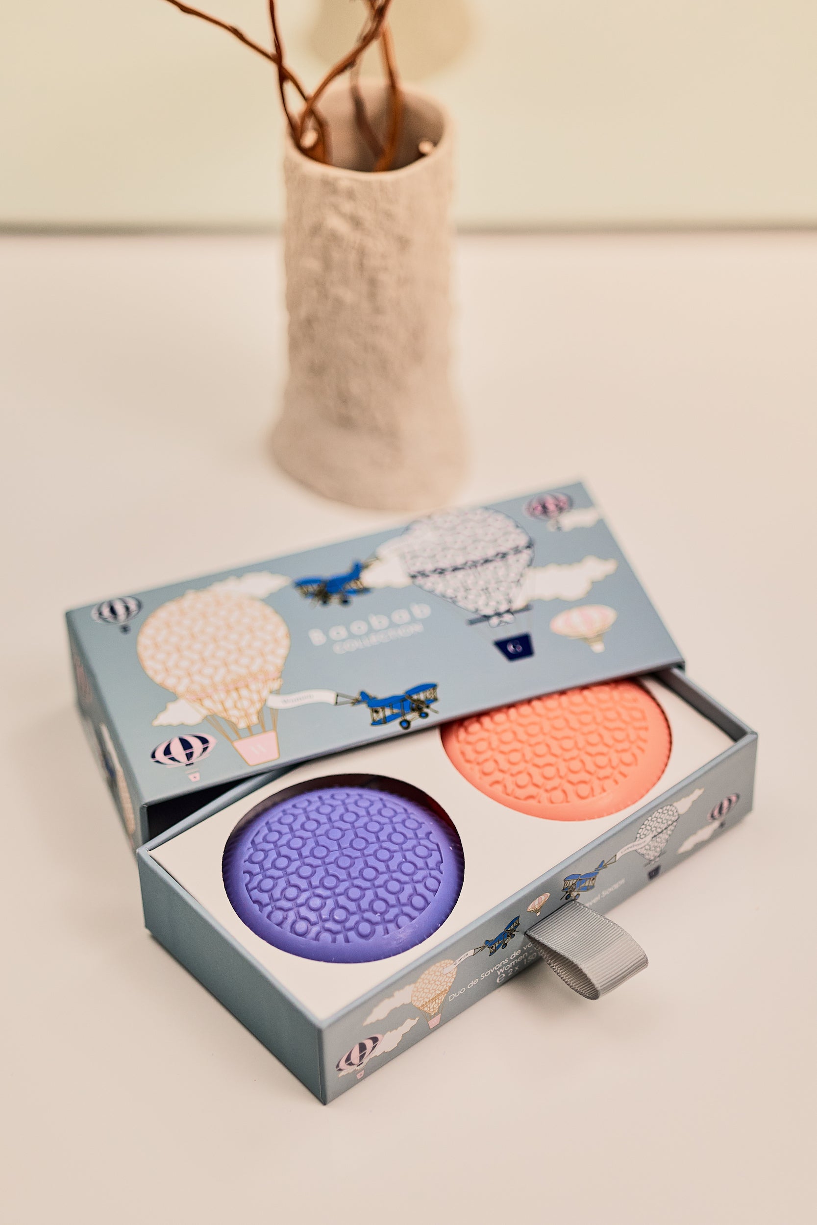 Baobab Collection – Geschenkbox Seife Women & Gentlemen (2 x 150 g)