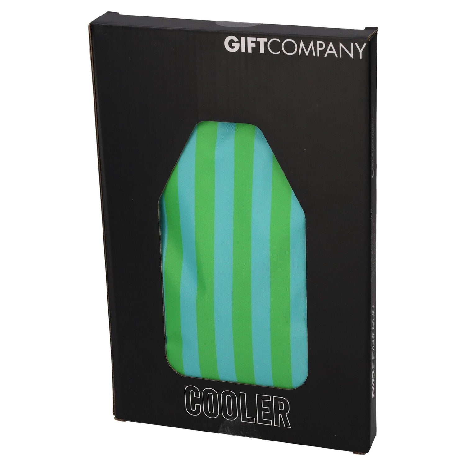 Kühlmanschette mit Weinflaschen-Motiv, rosa, stilvoll und praktisch