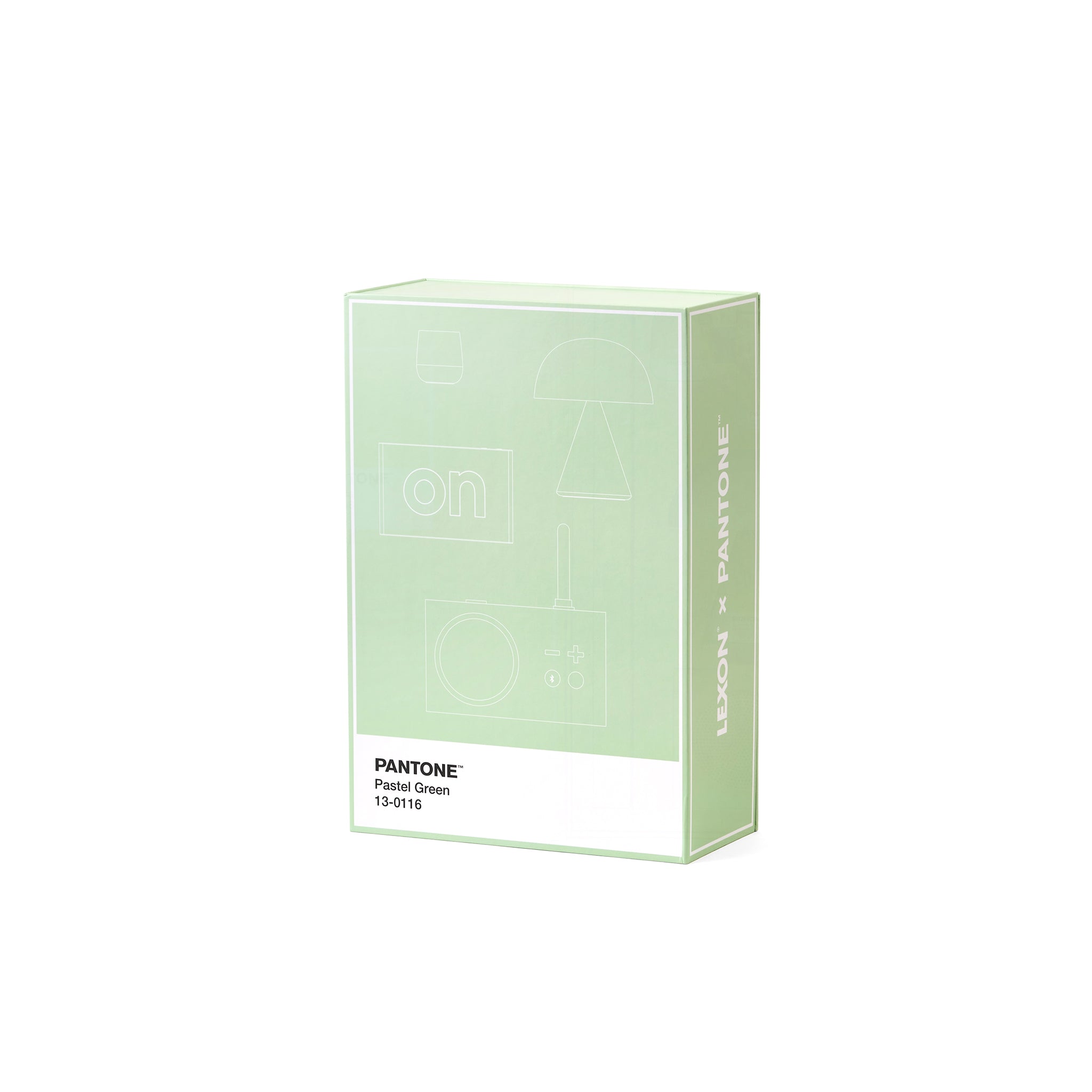 Geschenkset Lexon x Pantone pastel Green