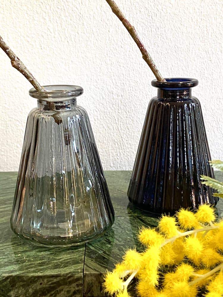 Vase JACQUARD von GIFTCOMPANY schwarz, grau Set