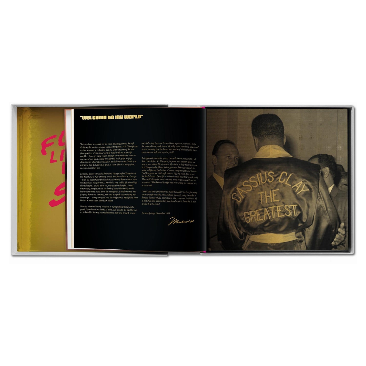 Innenseiten mit Fotografien und Essays aus der GOAT SUMO Edition