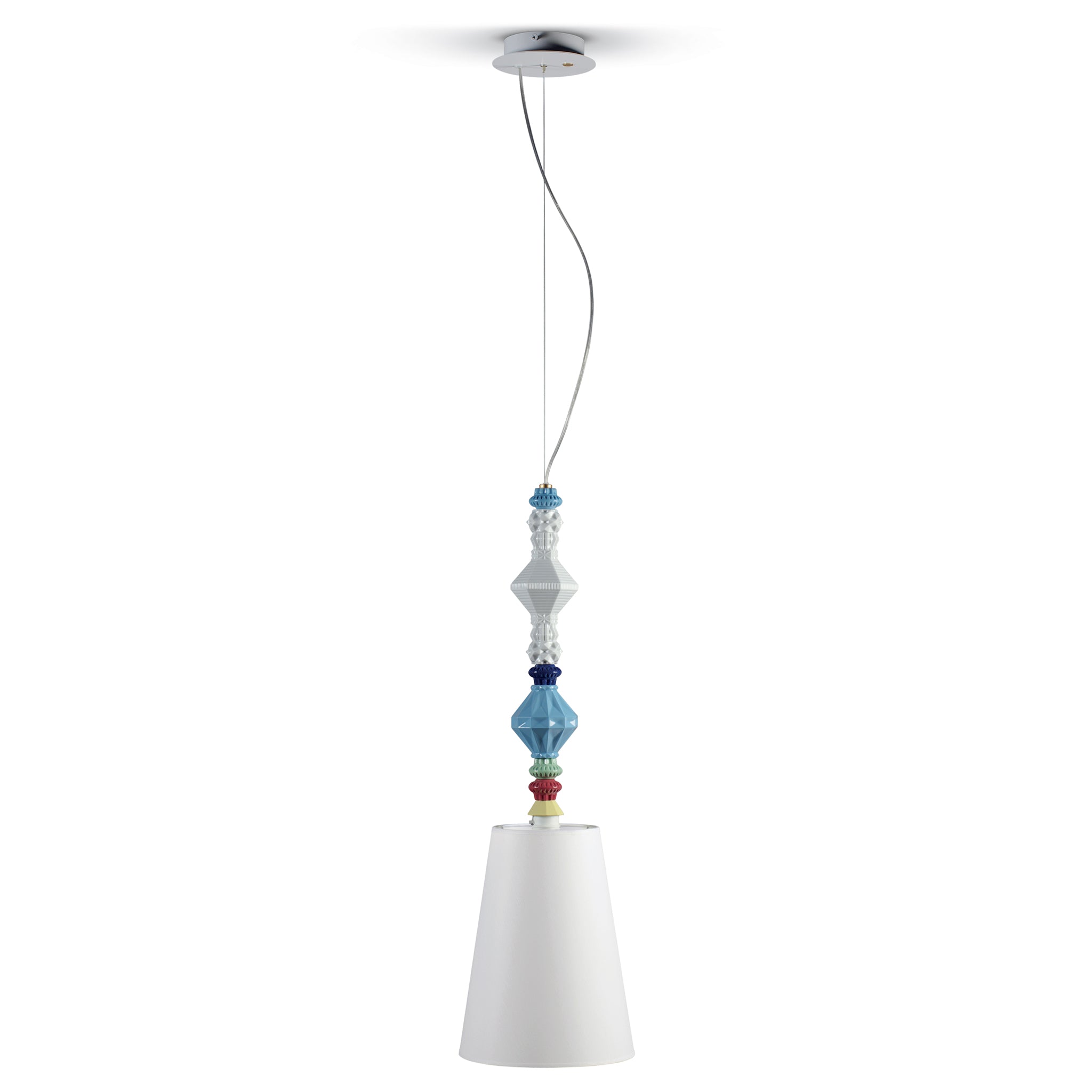 Hängeleuchte BELLE DE NUIT II in Multicolor von Lladró