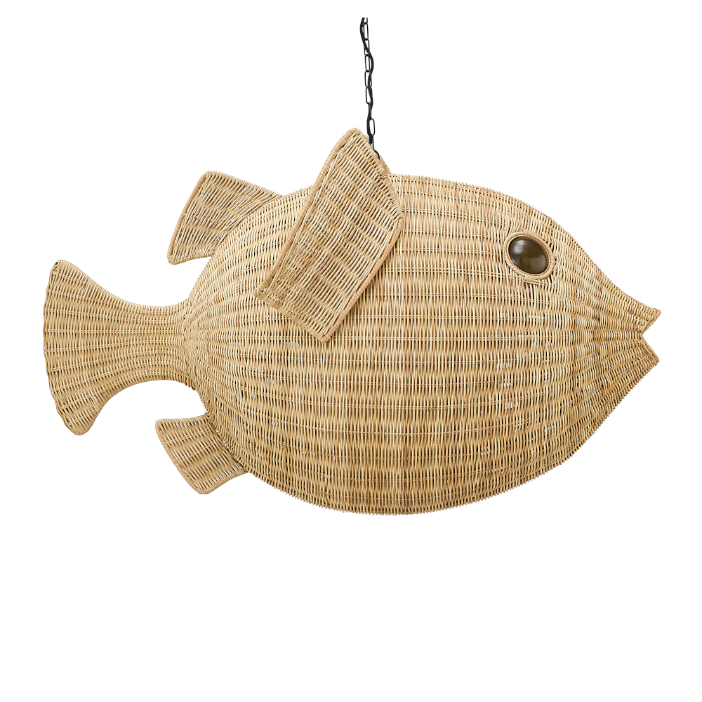 Hängeleuchte WICKER BLOW FISH