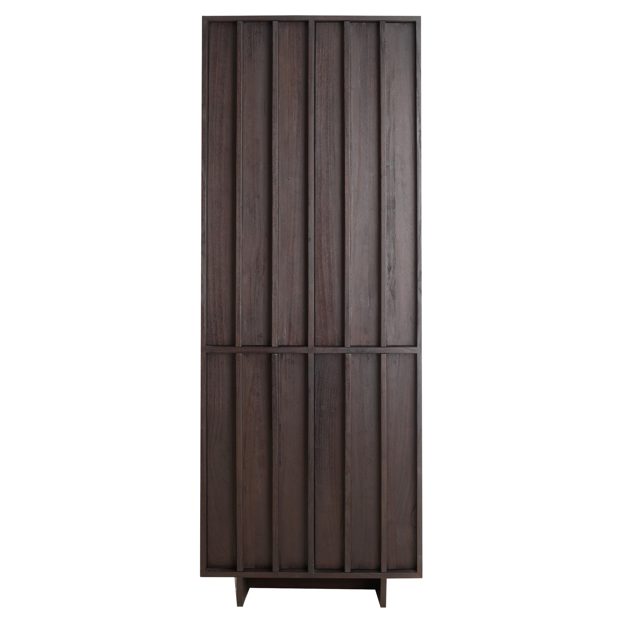Moderner Holzschrank "Lavinio" im rechteckigen Design.