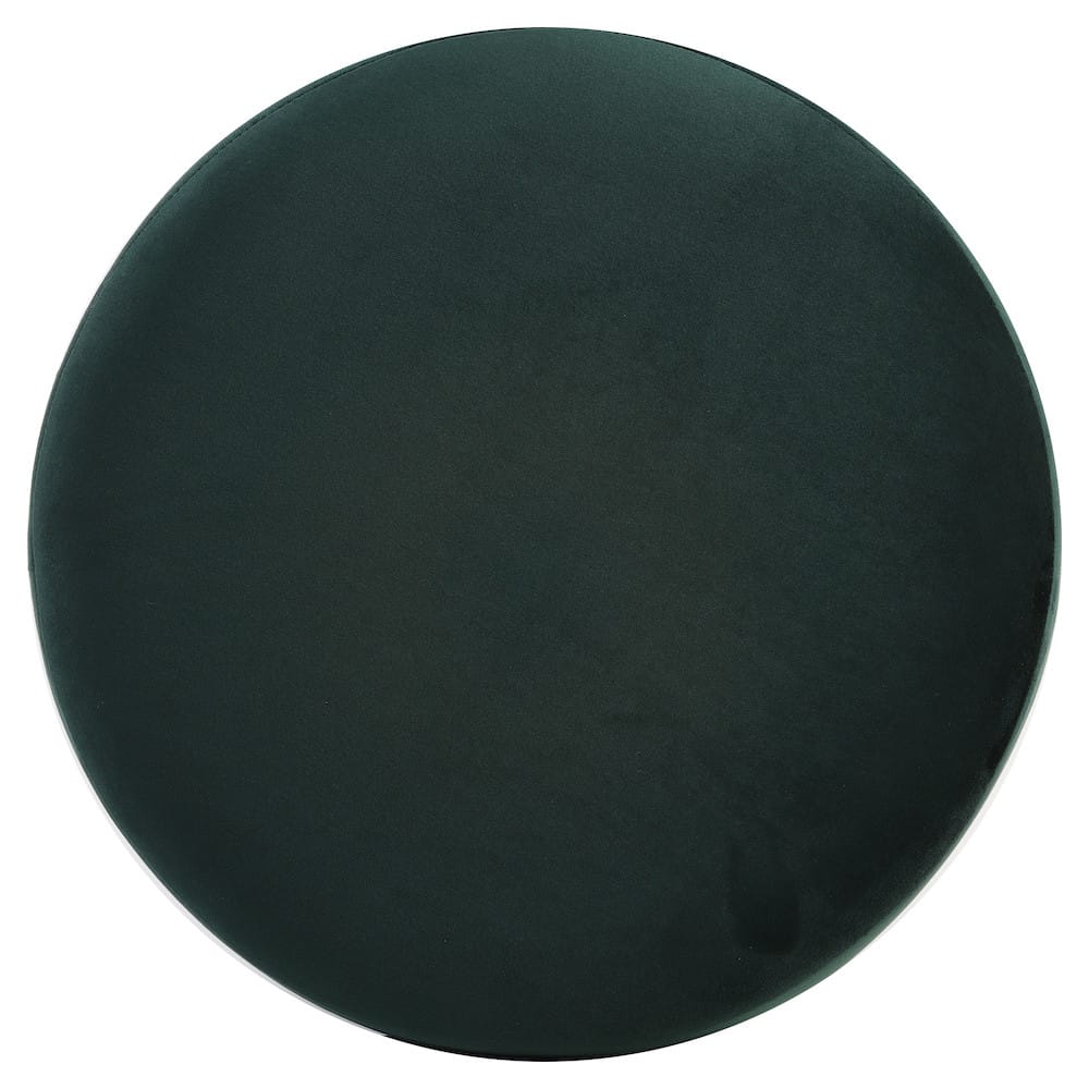 Hocker JAMEE Samt grün-gold