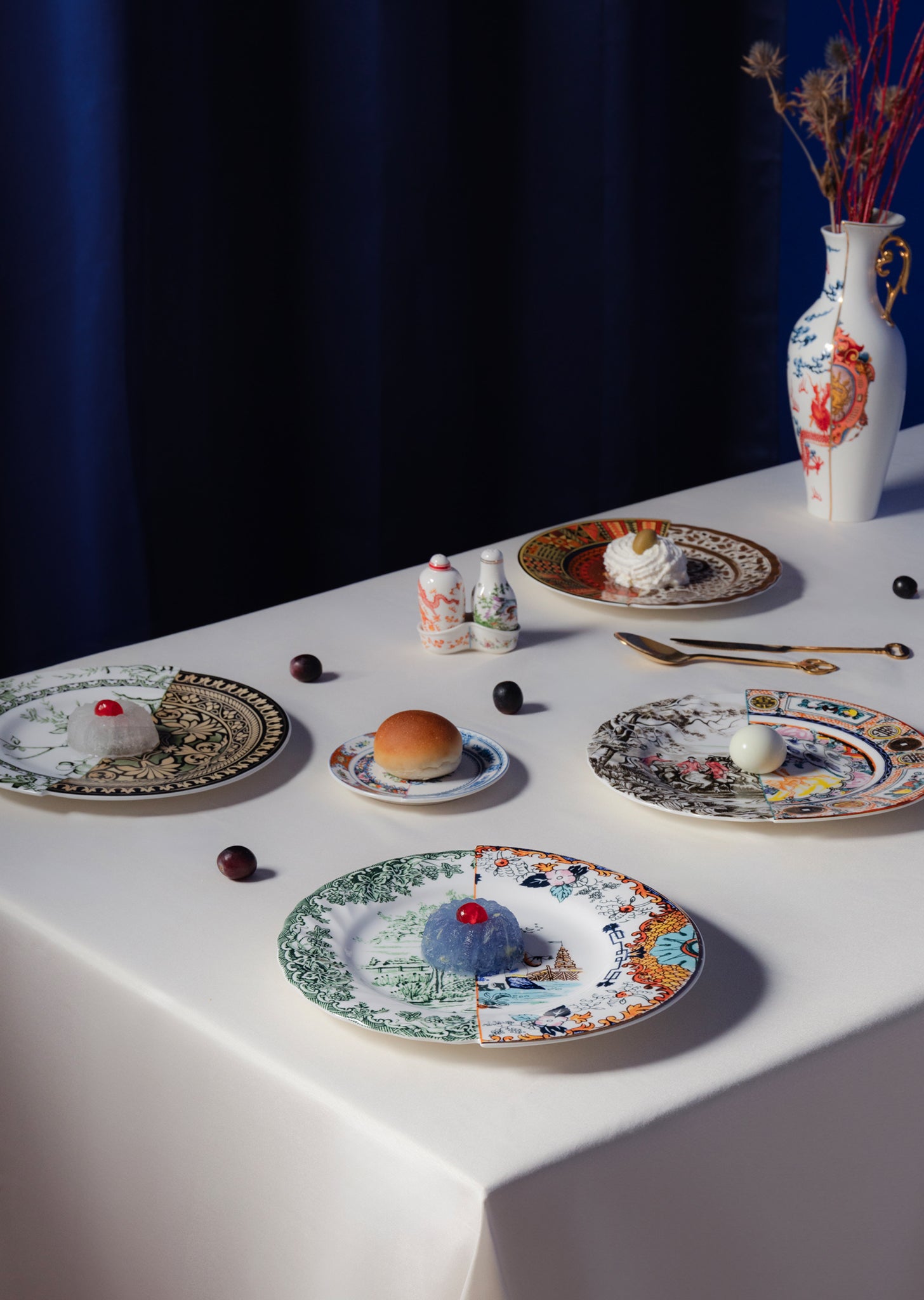 Hybrid-Collection der Marke Seletti aus Porzellan