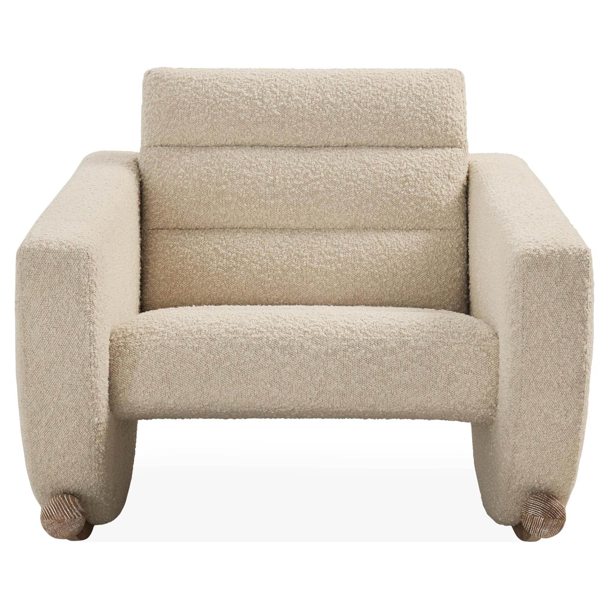 Skulpturaler Schaukelstuhl für Wohnzimmer oder Leseecke