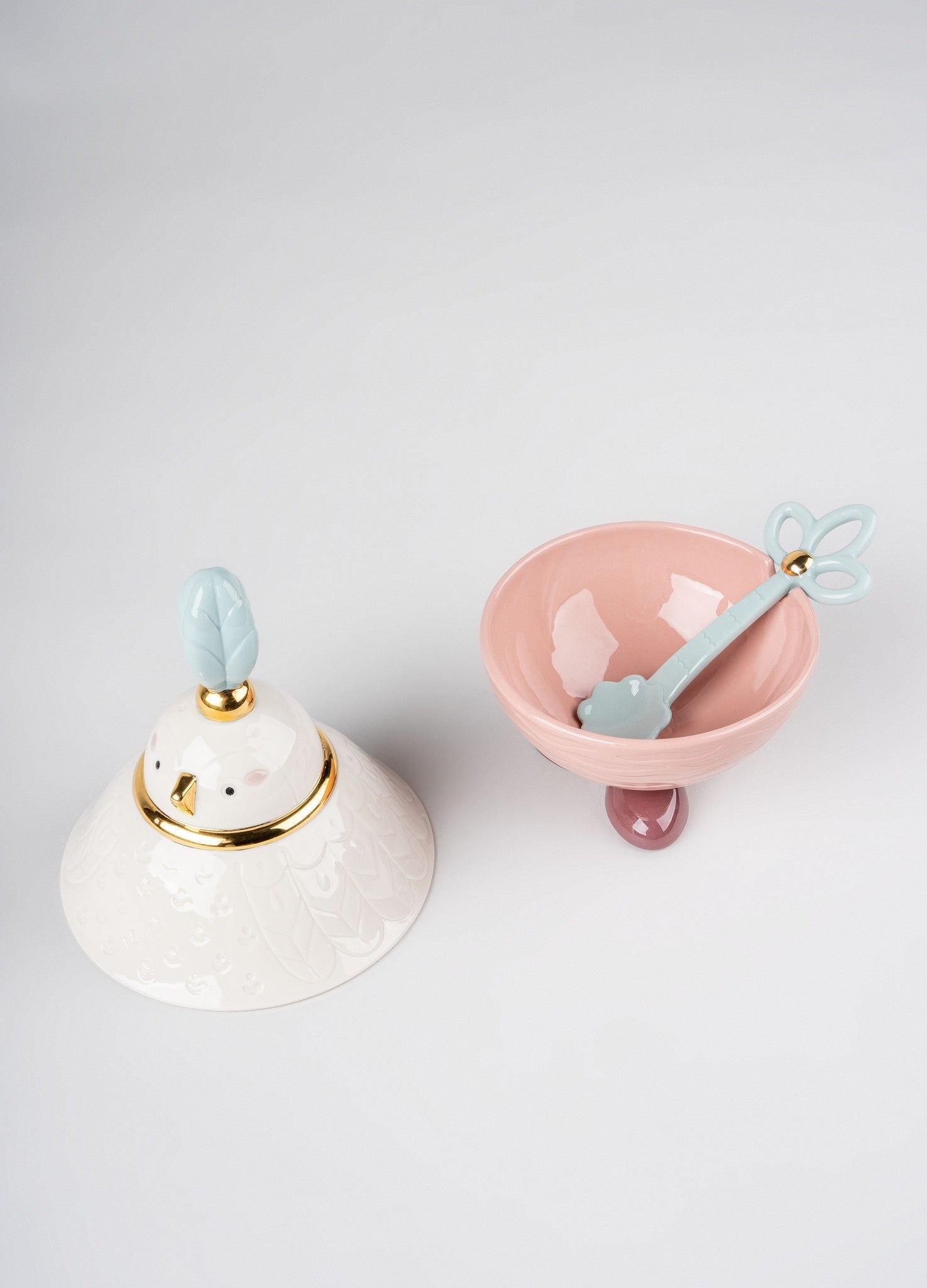 Porzellan-Zuckerdose Kawki als exklusives Sammlerstück