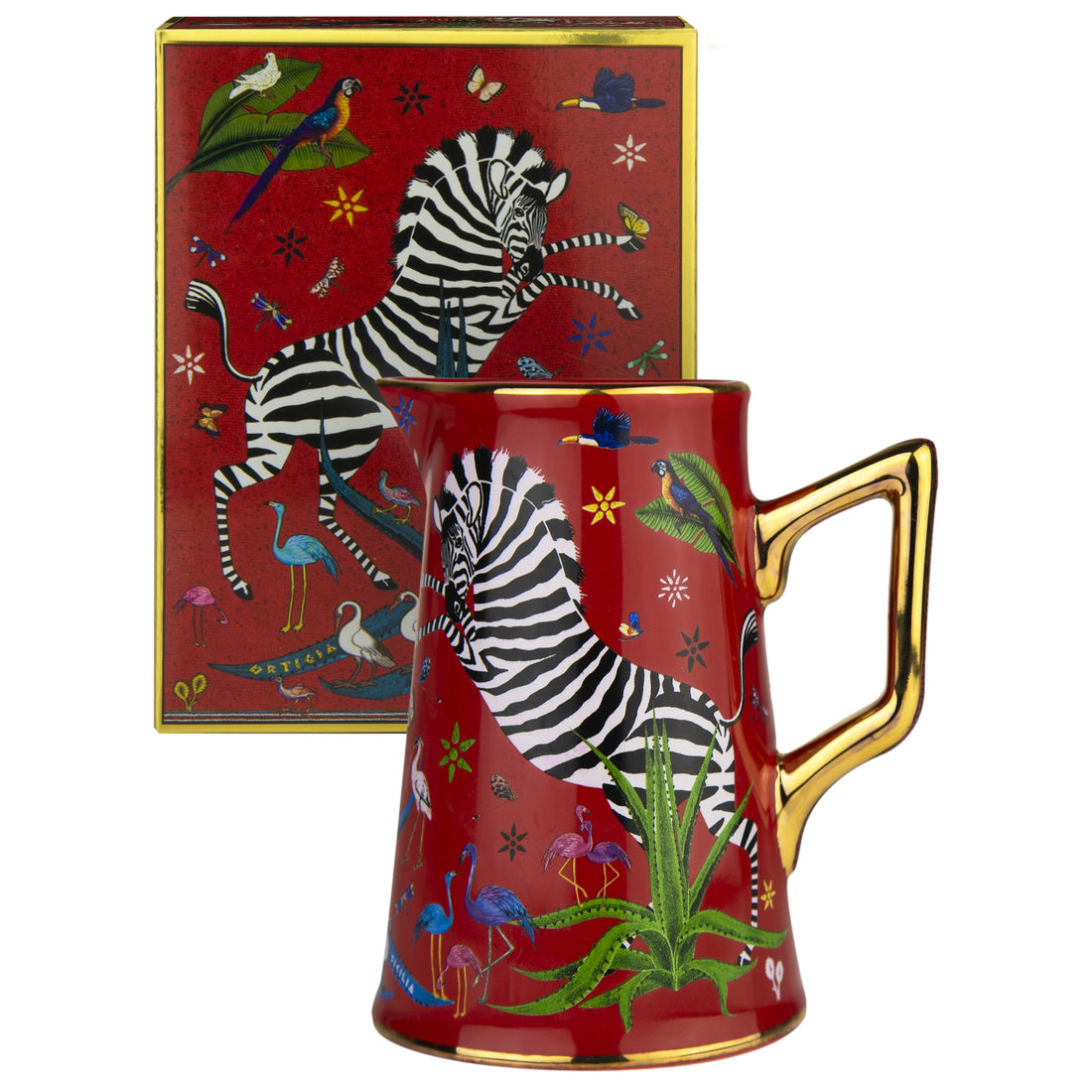 Ortigia Sicilia – Kleine Karaffe „Jug Ceramic Red“