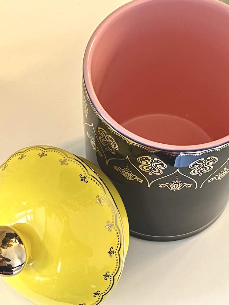 Keramikdose GRANDPA JARS – M