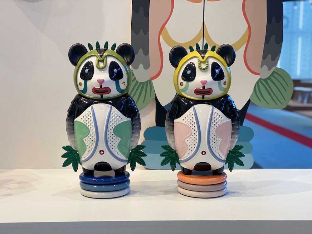 Keramikskulptur BERNARDO PANDA