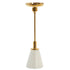 Kerzenhalter JOLIAN in shiny gold und Marmor von Light & Living