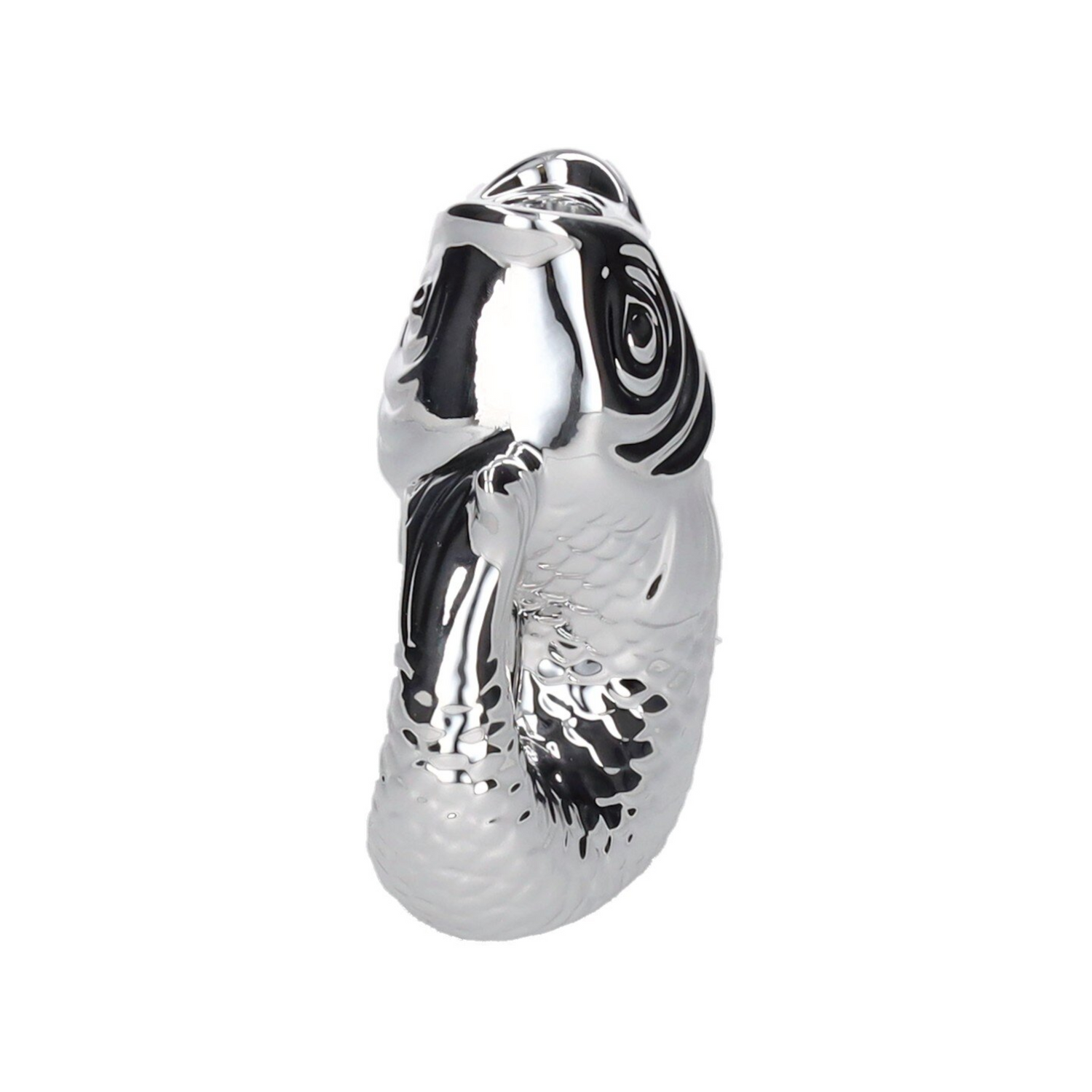 Steingut Monsieur Carafon Kerzenhalter in Fischform