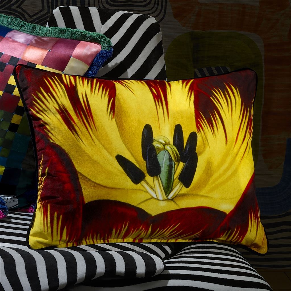 Kissen ECLOSION AGATE von Christian Lacroix