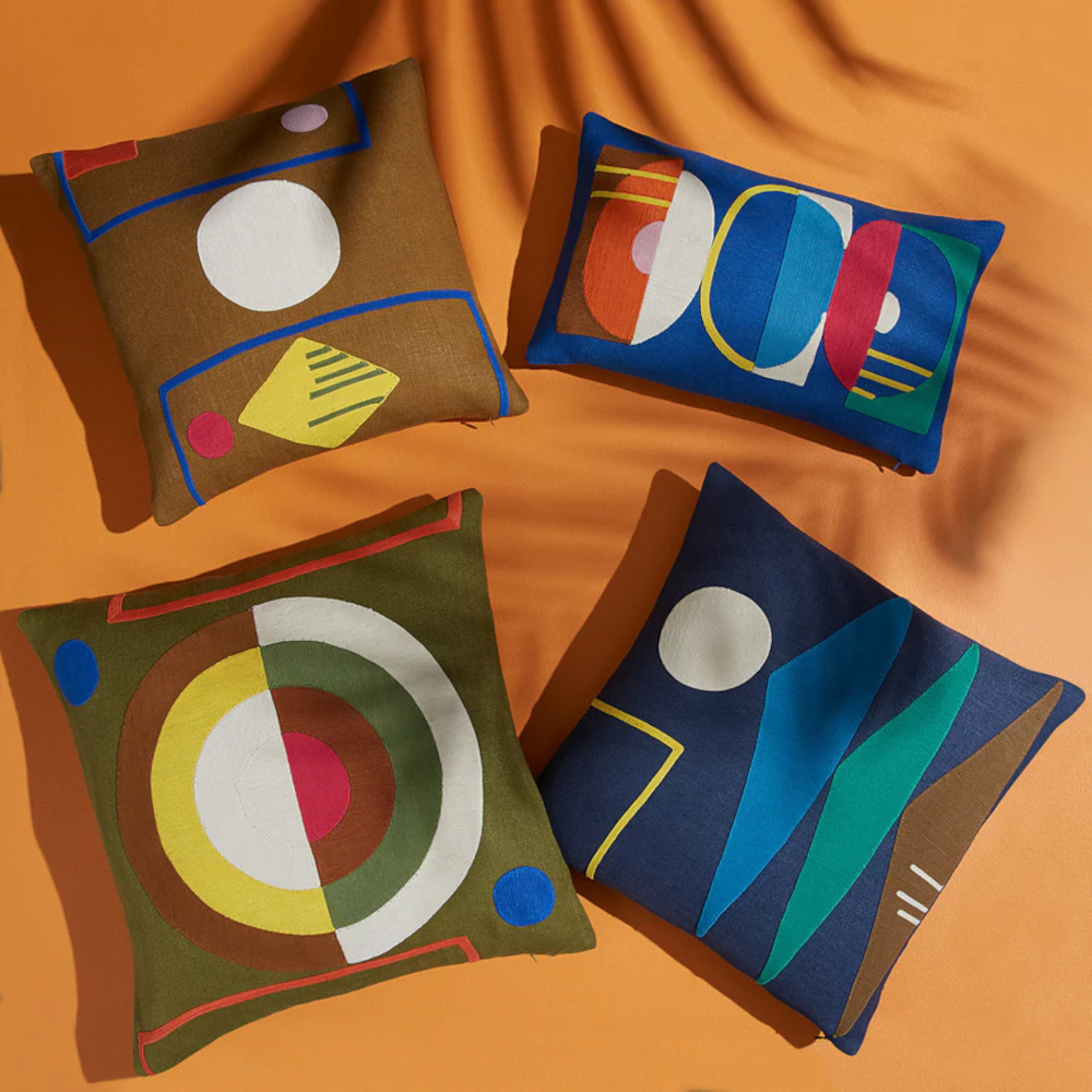 Kissen Monterey Shapes von Jonathan Adler