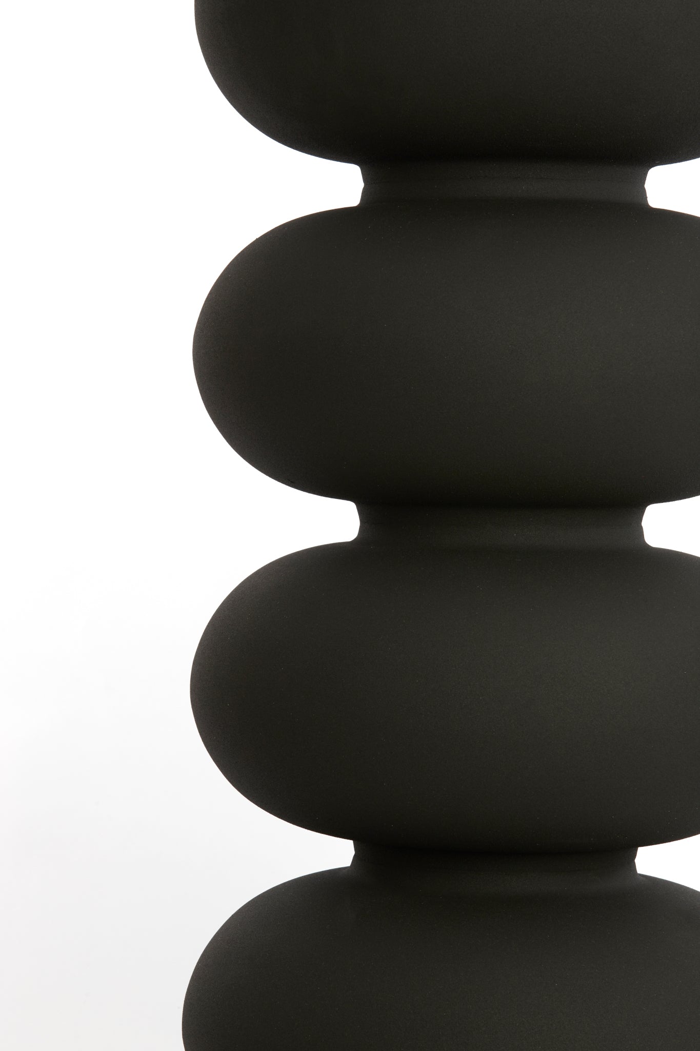 Säule KOBODO matt schwarz Ø35x100 cm