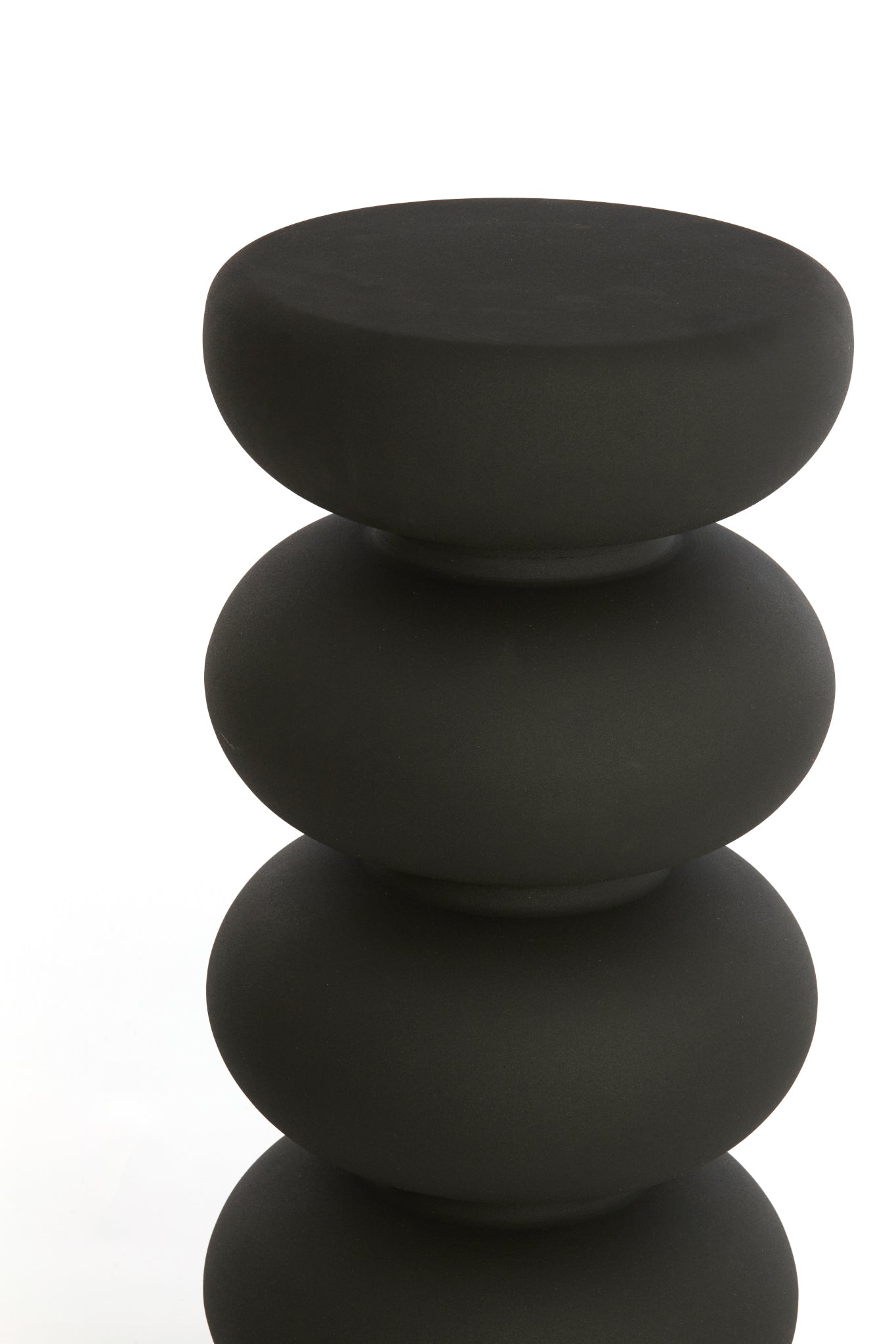 Säule KOBODO matt schwarz Ø35x100 cm