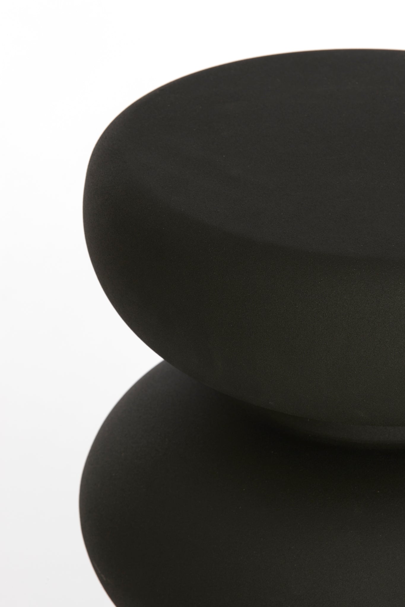 Säule KOBODO matt schwarz Ø35x100 cm