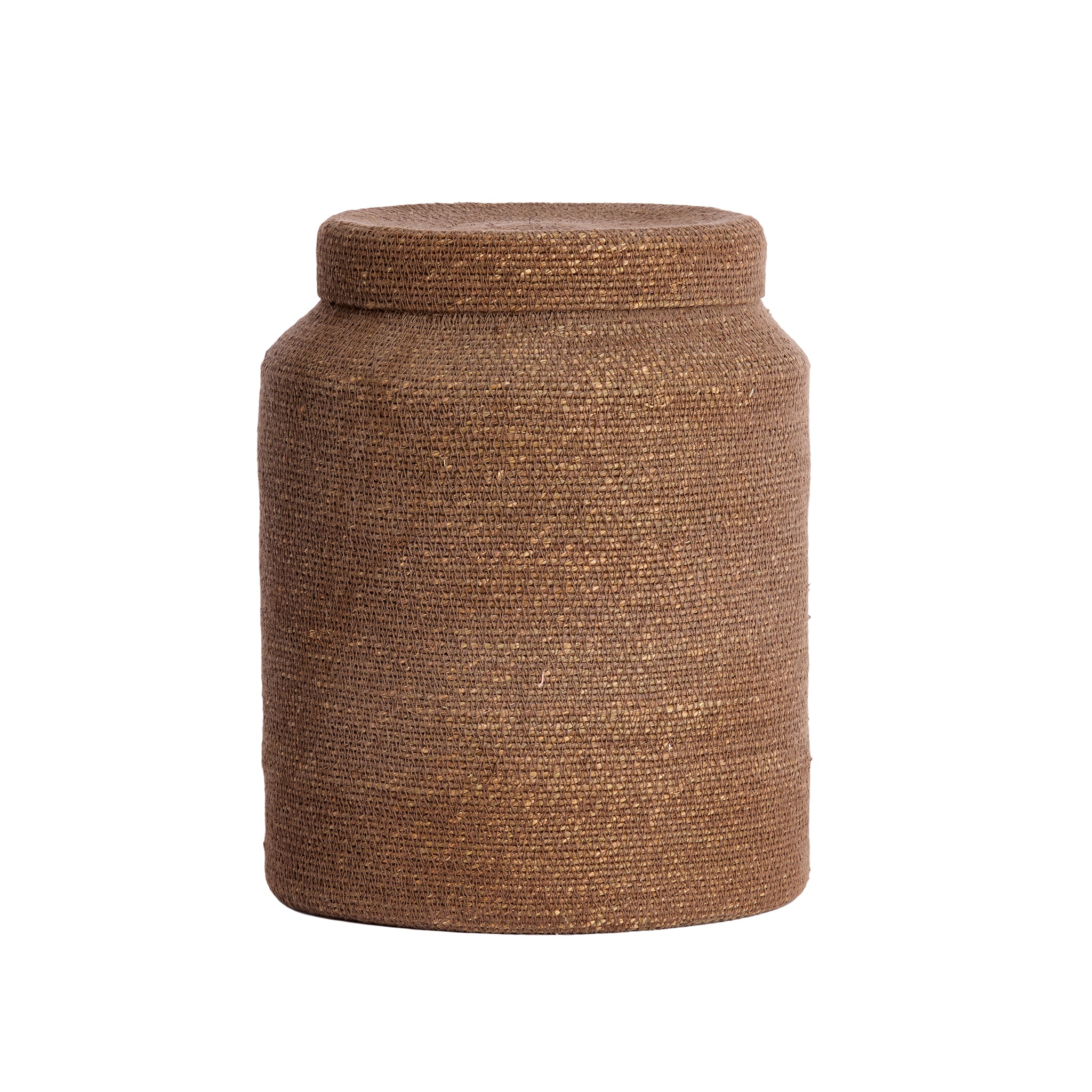 Korb BETANIA 2er-Set Ø 25 × 32,5 cm & Ø 33 × 38 cm von Light & Living in Dukelbraun-Braun